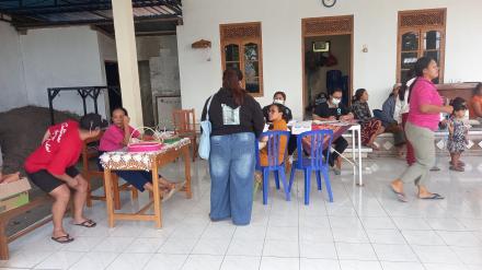 Pelaksanaan Posyandu di Banjar Dinas Tabog